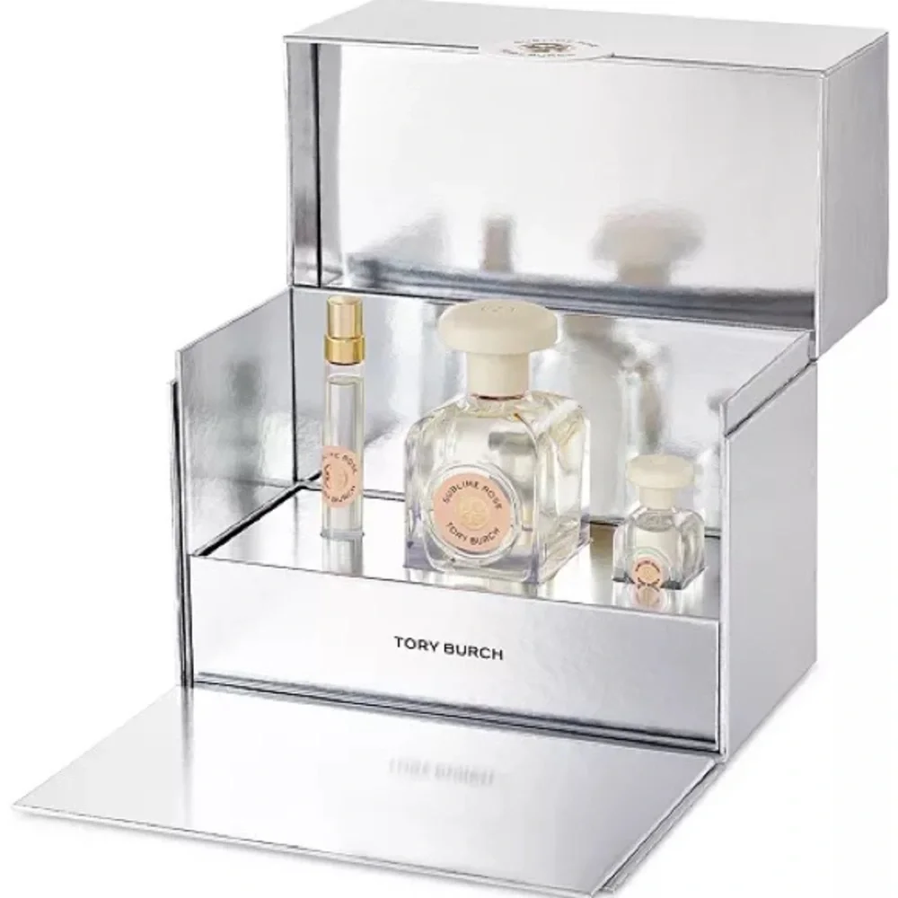 Tory Burch, 3-Pc. Essence Of Dreams Sublime Rose EDP Gift Set, NEW!!